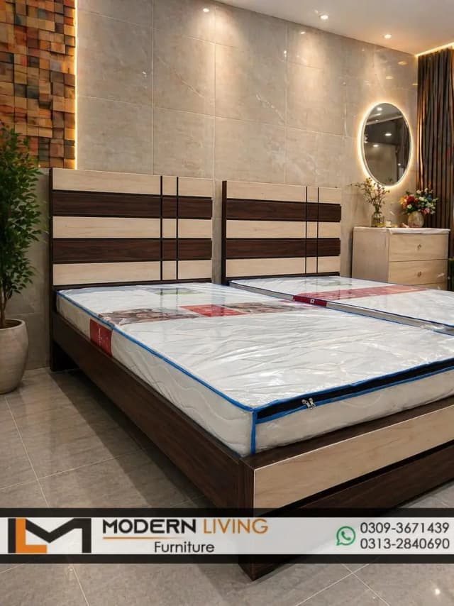 Single 2 Beds Classic Design In Best Quality In Your Choice Colours