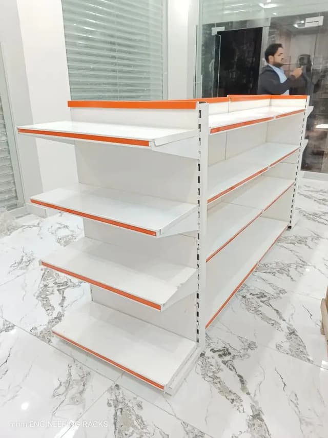 Super store racks/ wall rack/ Gondola Rack/ Cash Counter/ Trolleys