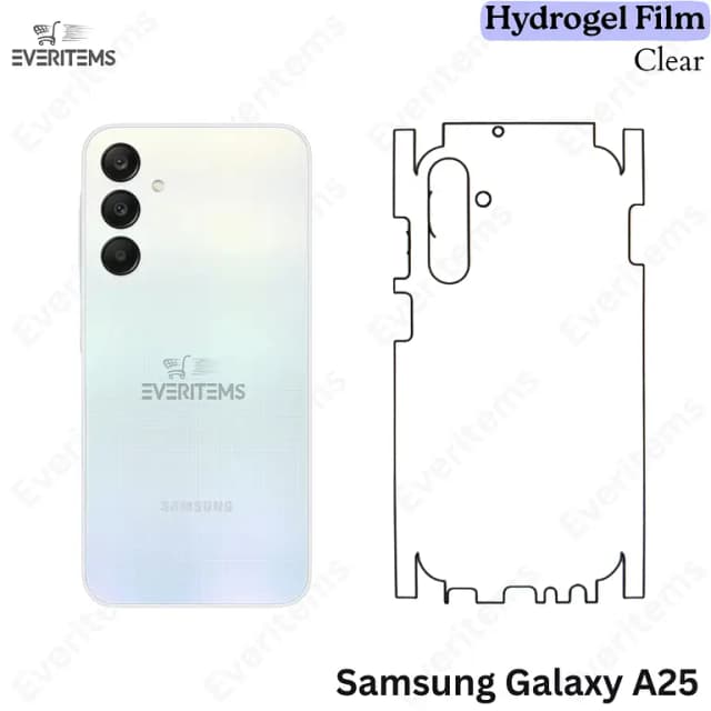 Samsung Galaxy A25 Clear Hydrogel Film / Back Sheet with 360° Protection