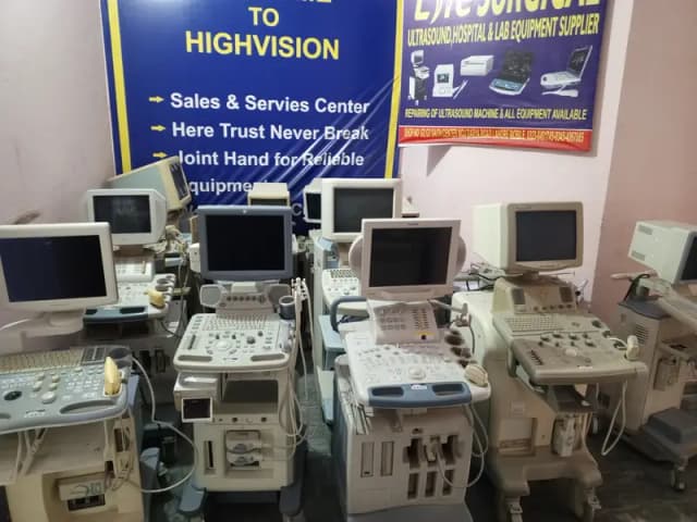 New/used Chinese / Refurb Japanese grayscale & color doppler machines