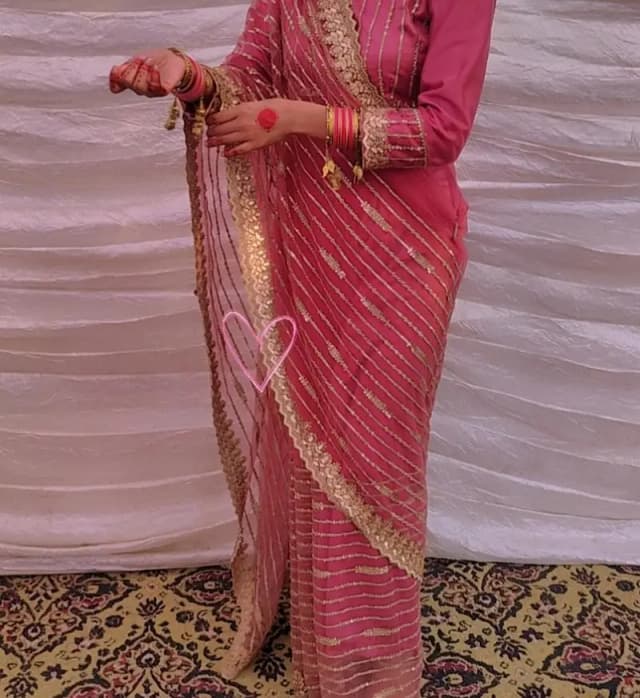 Beautiful designer net saree for sale