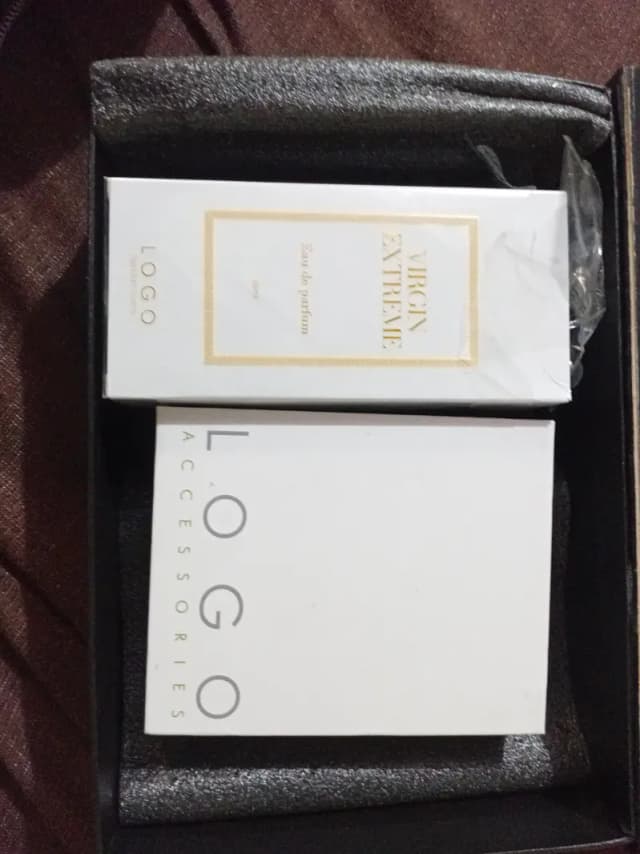 Original Logo Perfume & Wallet Gift Set for Men