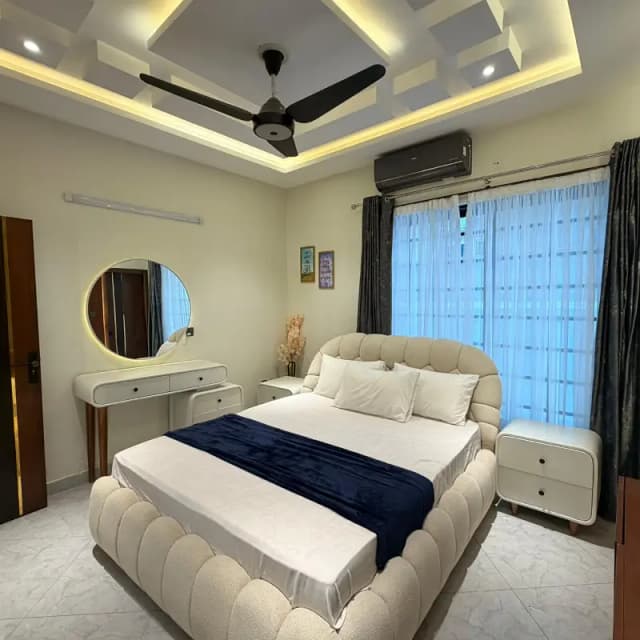 Fully furnished brand new kanal house 6 bedroom phase 7 for rent bahria town Rawalpindi