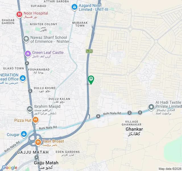 POSSESSION PLOT # K-1160 RESIDENTIAL PLOT LOCATED IN THE BEST BLOCK OF DHA LAHORE.