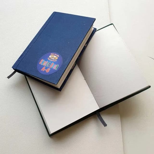 Hard Bind Sketch Book - A6 Size - 130g Paper