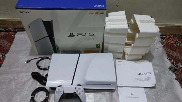 Ps5 Slim Game Disk Edition 2 Controller 1tb Whatsapp 03242139264
