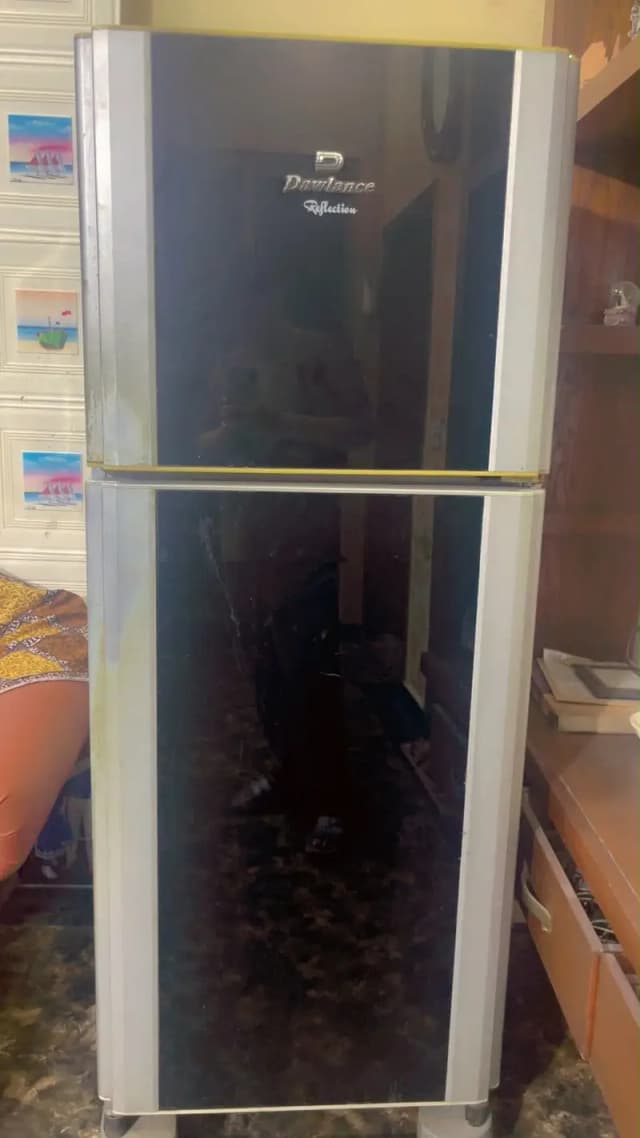 Fridge and freezer