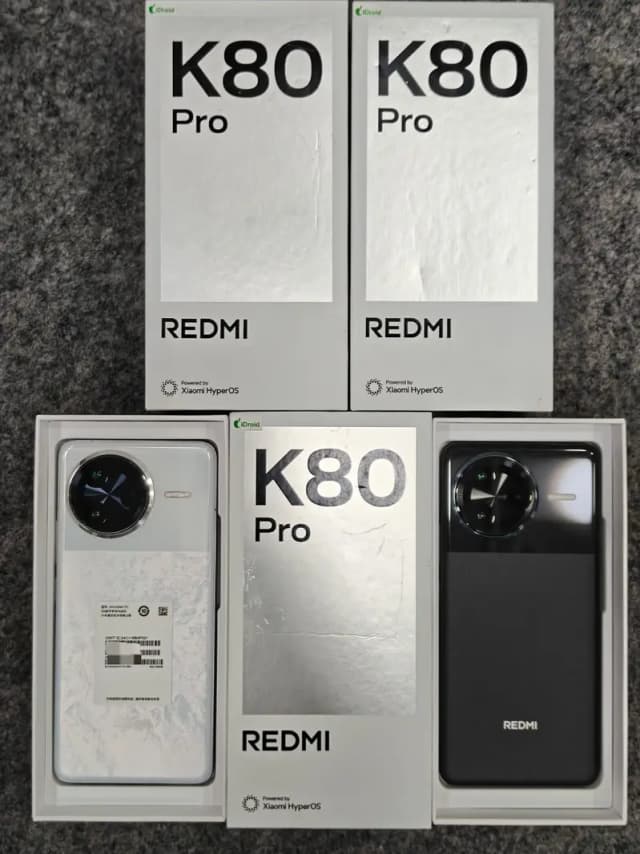 Redmi K80 Pro 12GB Ram 256GB Rom Non PTA Factory Unlocked