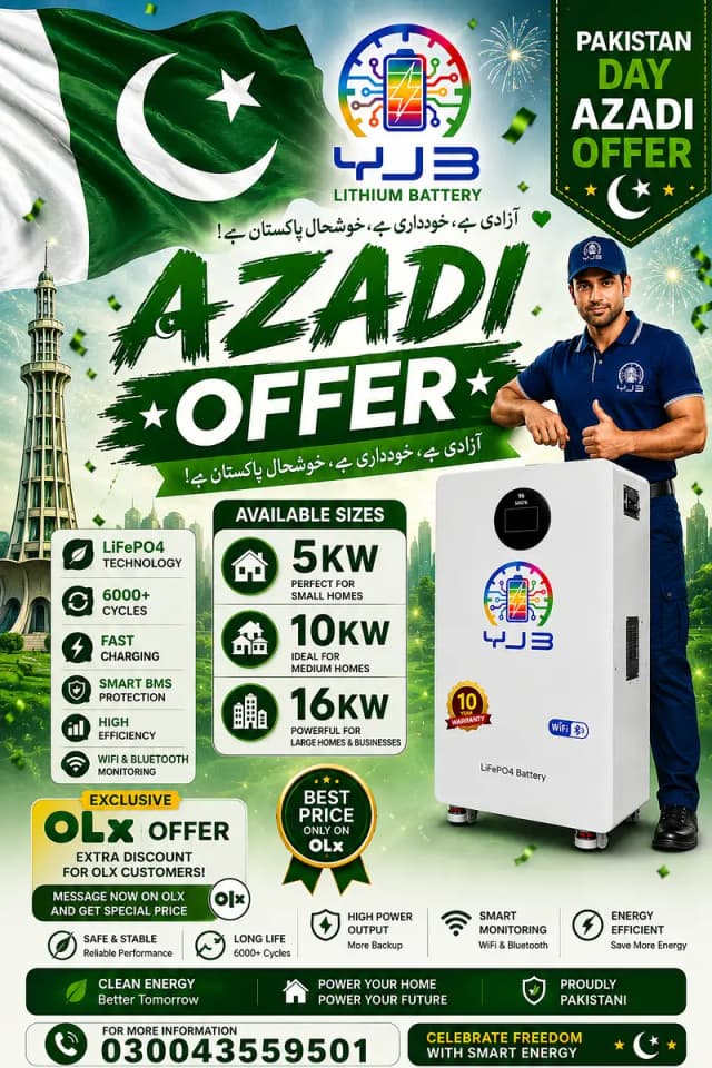 YJB lithium battery/solar battery/simtek/crown/itel/hisel/5kw/10kw/16k