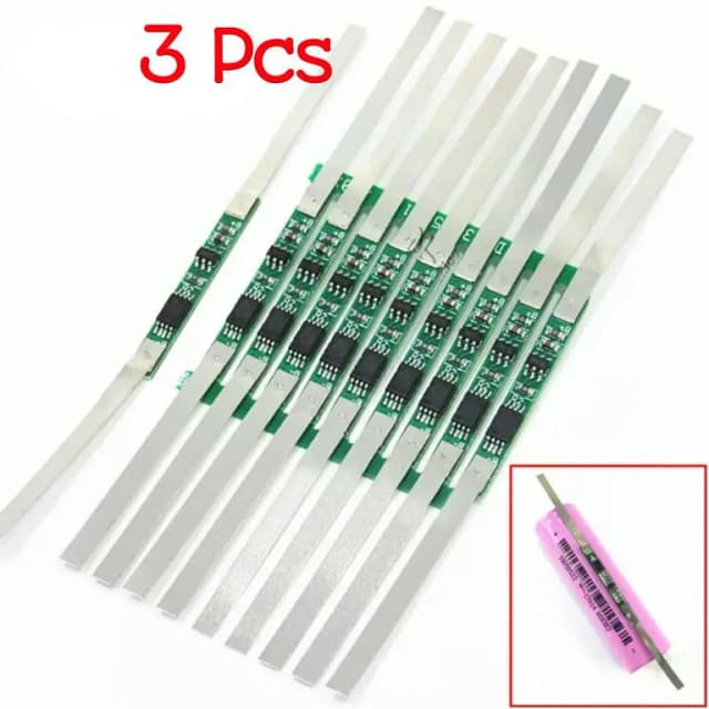 ( 3 Pcs ) 1S 3A BMS Protection Board for 1S 3.7V 18650 Li-Ion Lithium Battery 1S 3A 3.7V Original Primium Quality