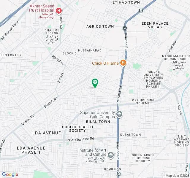 Corner 1 Kanal Residential Plot for Sale in Block A LDA Avenue 1 At Ideal Location