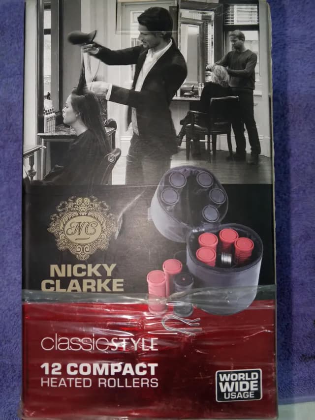 nicky clarke 12 compact heated rollers purchase by Abu Dhabi
