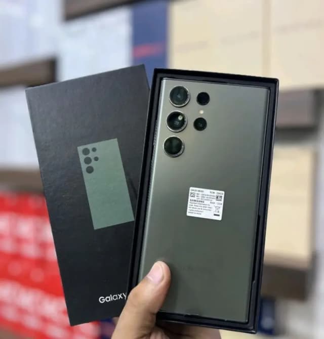 S23 Ultra 12/512 Dual Physical Non PTA With Box 10/9.5 Condition Al Ok