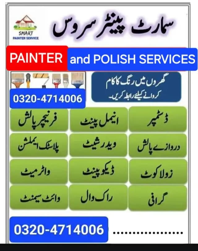 Smart Painter and Polish Services