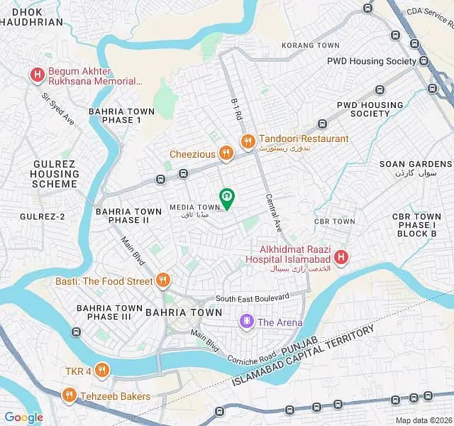 CORNER PLOT For Sale In Media Town C Block | 10 Marla + 3 Marla Extra | Prime Location