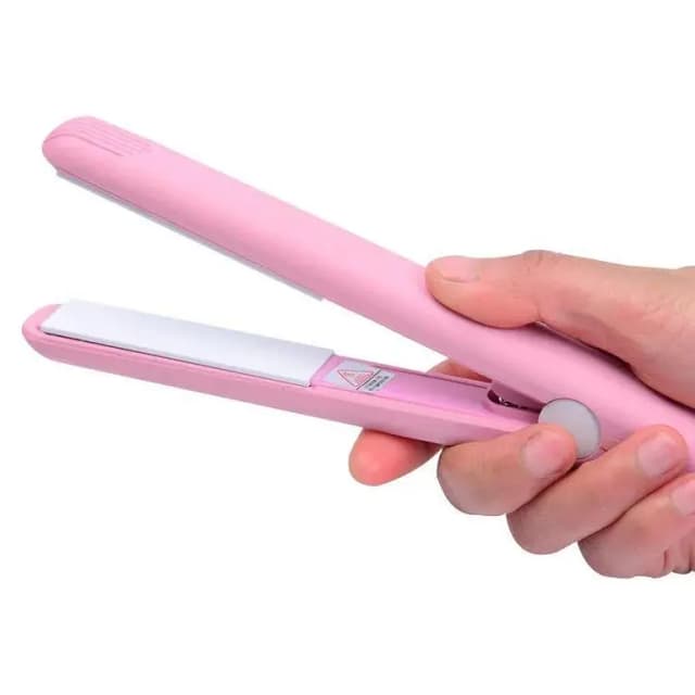 Mini Hair Straightener, Electronic Fast Hair Straightener Portable Mini Hair Flat Iron