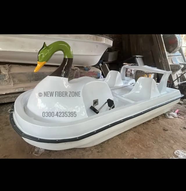 Fiberglass Duck paddle Boat