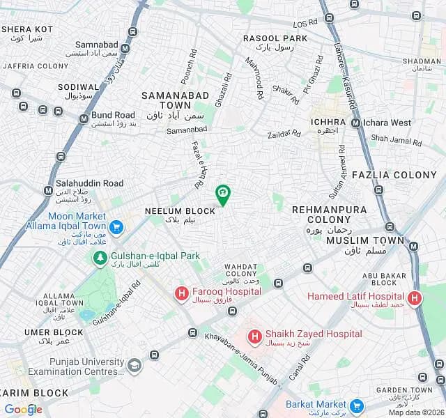 3 Marla Lower Portion In Al Hamed Colony Opp Neelam Block Iqbal Town Lahore