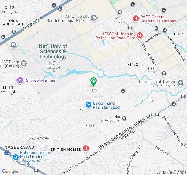 I-12/3 25x50 plot available for sale Top Location responsible price