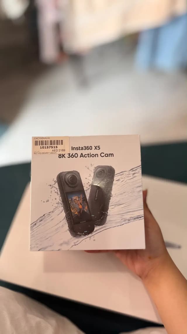 Insta360 X5 8K 360 Action Camera | Brand New | Box Pack | Original