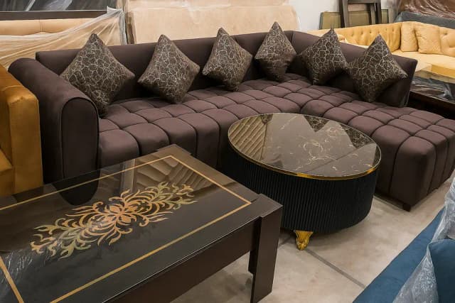 l shape sofa / bubble sofa / luxury sofa / corner sofa / sofa poshish
