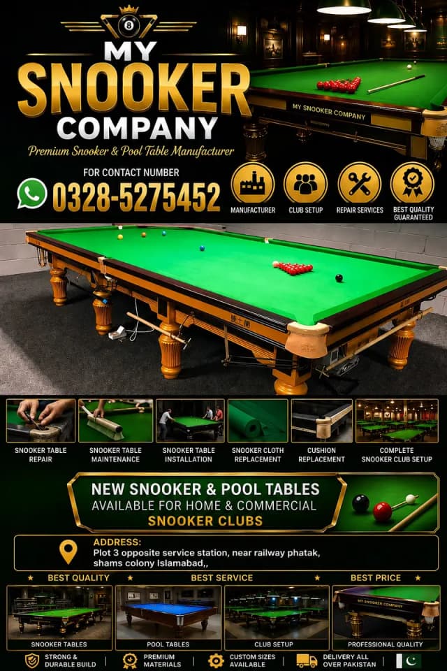 Slate Snooker Table /Professional Snooker Table/Tournament Snooker