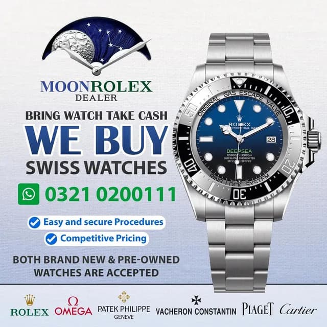 ROLEX BUYER | Omega Cartier Hublot Tudor Chopard Rado Tag Heuer Zenith