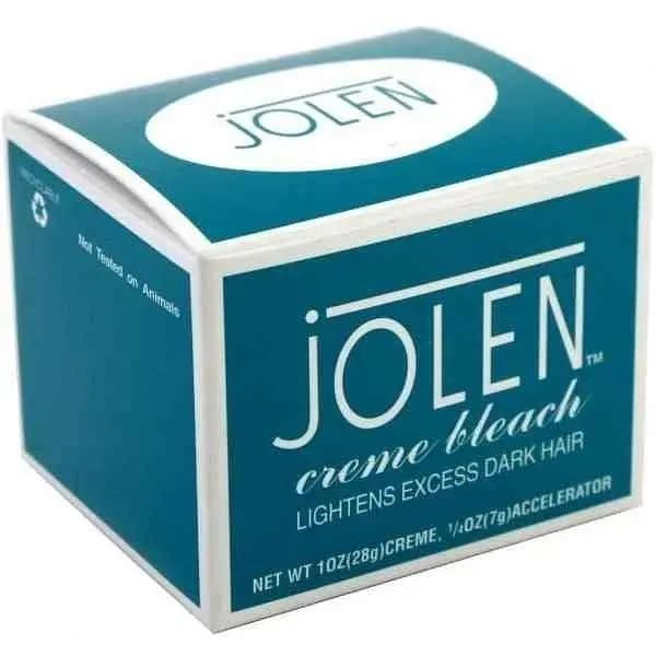Jolen Bleach Cream 28g for Lightening Facial and Body Hair - USA
