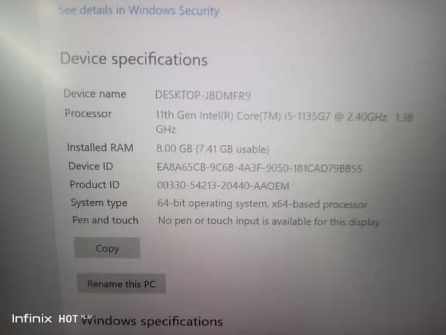 Dell latitude 5420 core i5 11th gen