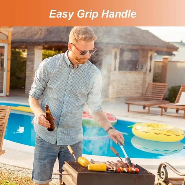 High Temperature Resistant Silicone Grill Seasoning Brush for BBQ and Baking