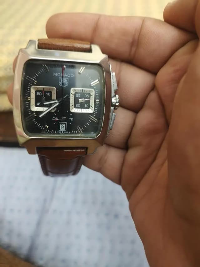 tag monaco watch. . weight is aprox 150g