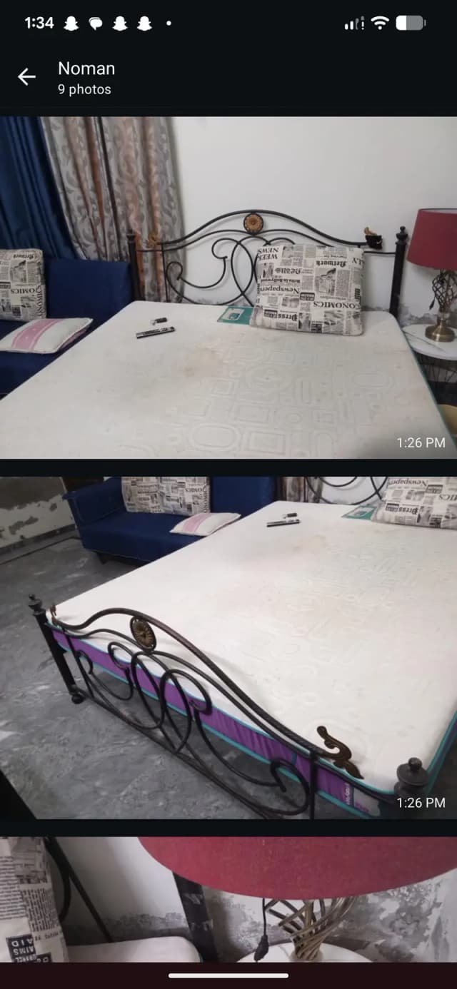 used bed n coffee table