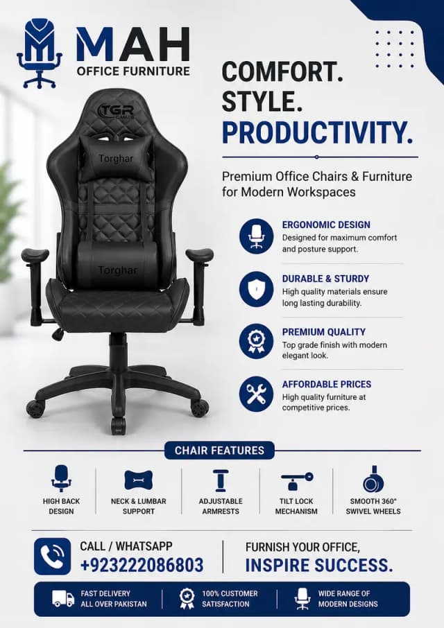 Boss chair-Highback chair-Revolving chair-Executive chair-Gaming chair