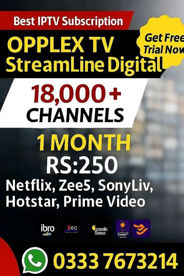 IPTV Subscription Watch Live TV with IPTV HD Channels, Sports, Movies