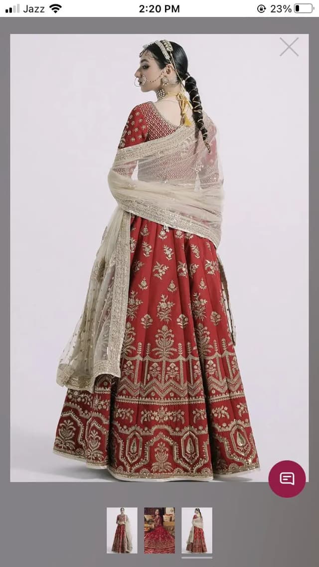Ethnc lehnga choli