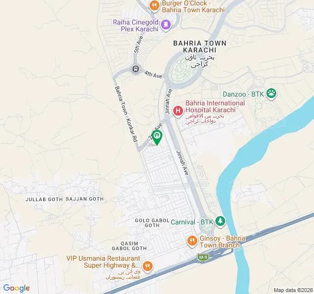 3Bed Iqbal villa west open available near Main gate