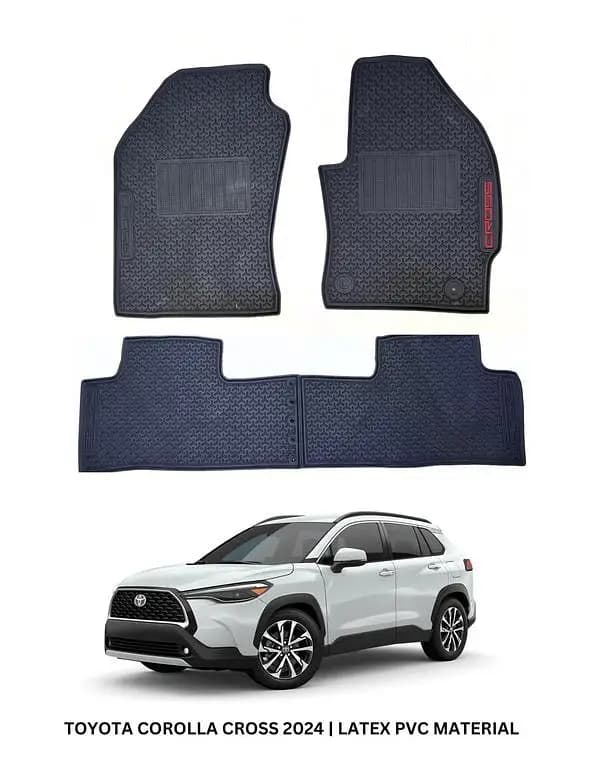 Toyota Cross 2024 Latex Rubber Car Floor Mat