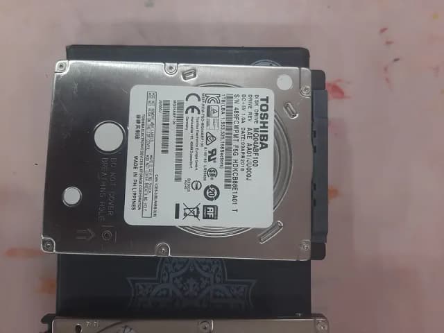 1 TB and 512 GB laptop hard drive HDD