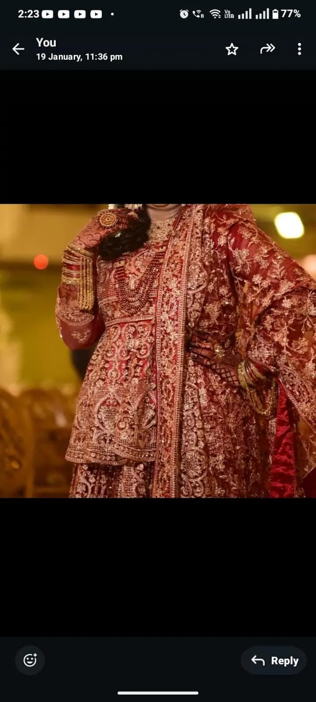 wedding dress one time used