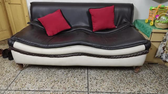 Two Leather Sofas for Sale – Home Used