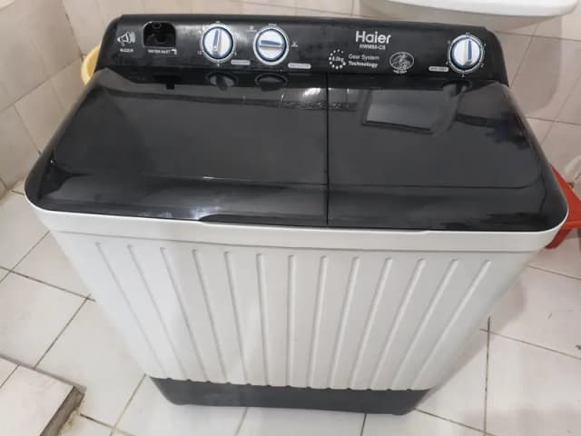 Haier washing machine & Drayer New