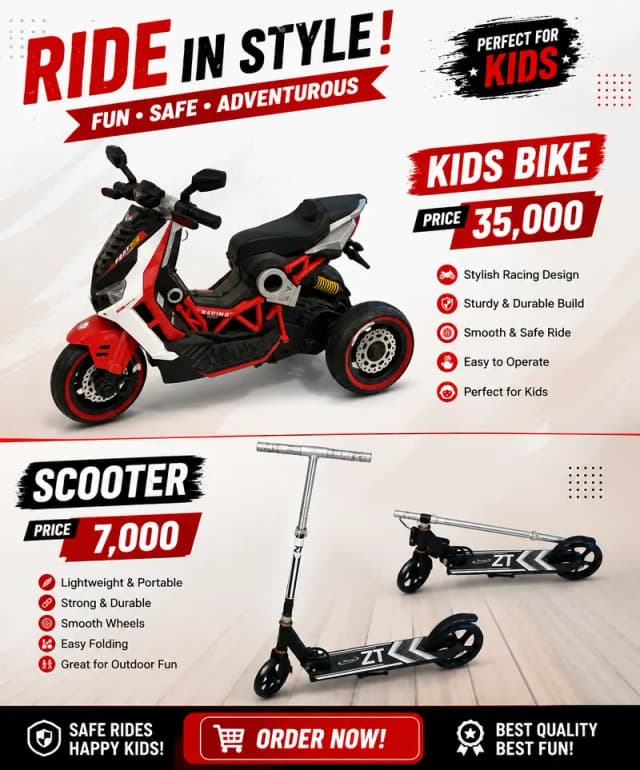 Kids Bike/ Baby Bike/ Kids Electric Bike/ Heavy Bike
