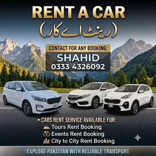 KIA Carnival 8 Seater for Rent - Tours & Events Rent Booking Available