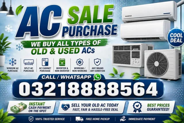 ac sale purchase/gree ac/haier ac/ window ac/ best price