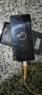 Samsung Mobile Note 10 Plus panal kharb hain