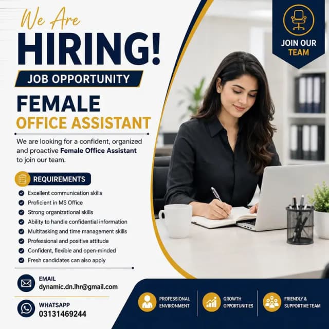 Female Office Assistant
