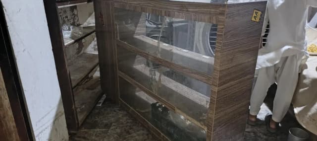 A Beautiful. Wooden Counter