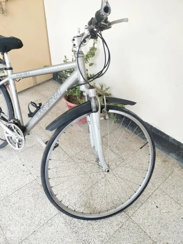 Louis Garneu LGS TR-1 Grey Color Full Genuine Aluminum Cycle Hybrid