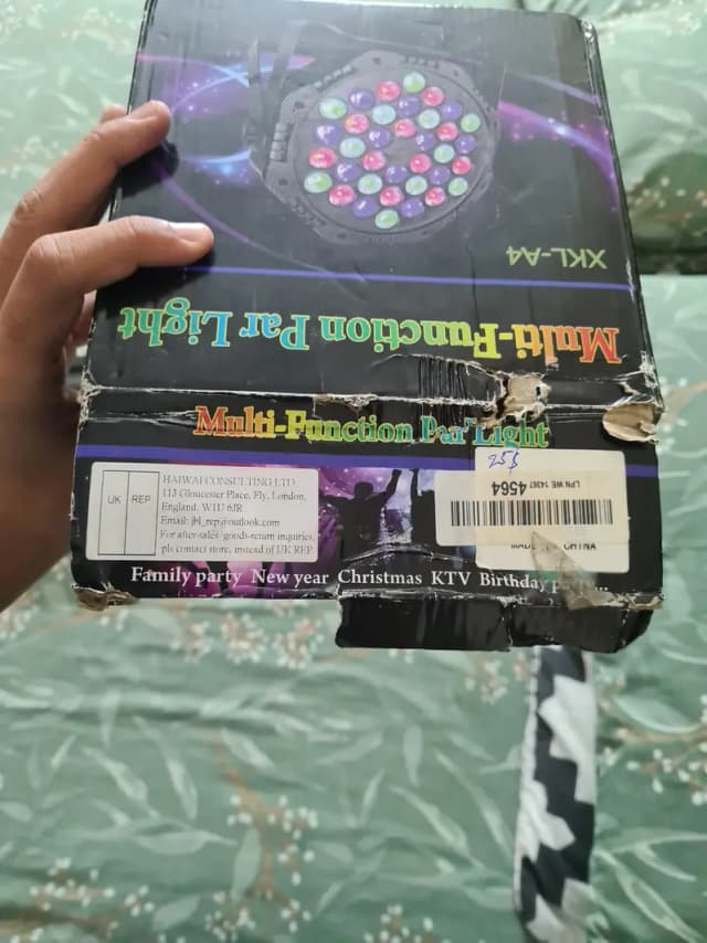 XKL-A4 36 LED RGB DMX Stage PAR light