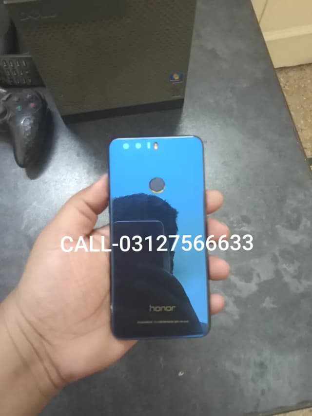 Honor 8 4GB RAM 32GB ROM DUAL SIM PTA APPROVED CALL-03127566633